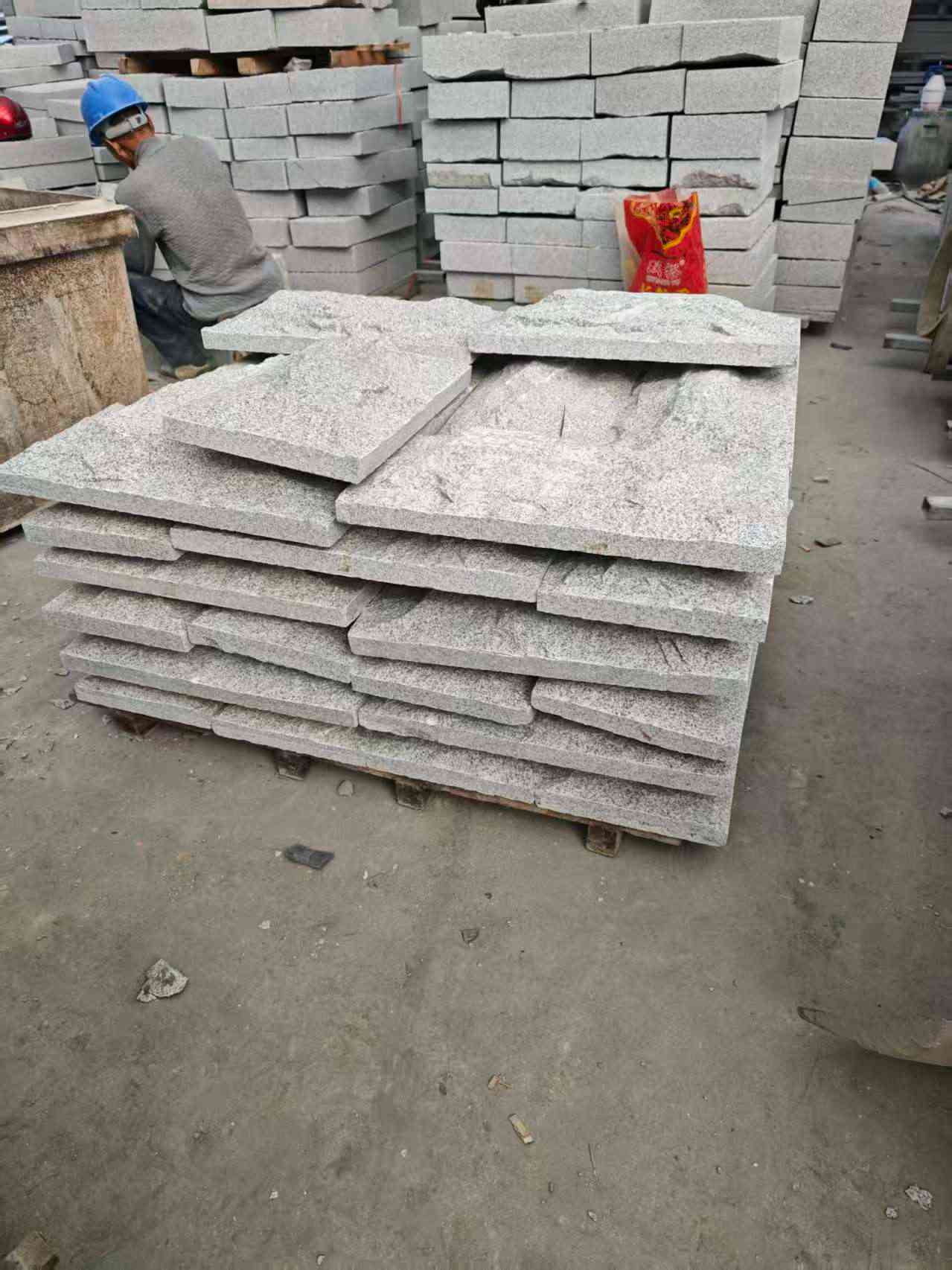 齐齐哈尔芝麻白蘑菇石，自然面